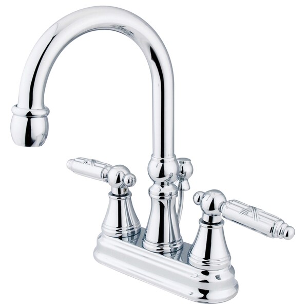 4" Centerset Bathroom Faucet, Chrome